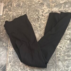 Gap Maternity Black Ribbed Leggings Size XS